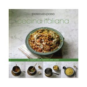 Paso A Paso. Cocina Italiana - (Libro) - Varios