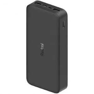 Bateria Power Bank Redmi 20000 Mah Carga Rapida En Negro