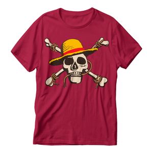 Playera One Pice Skull Flag