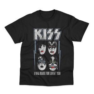 Playera Kiss I Was Made For Lovin You