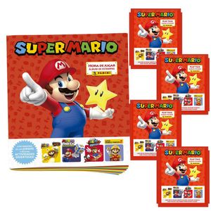 Album Super Mario + 4 Sobres