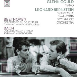 Plays Beethoven Concerto 2 & Bach Concerto 1 - (Lp) - Glenn Gould
