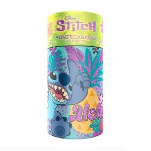 Rompecabezas Stitch 60 Pzas Cilindro