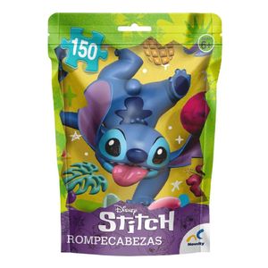 Rompecabezas Stitch Bolsa Foil 150 Pzas