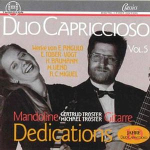 Dedications 5: De Aires Antiguos / Spiral Dance Cd - Angulo / Ueno / Baumann / Duo Capriccioso