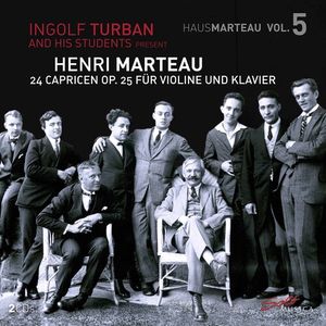 Henri Marteau 5 Cd - Marteau / Ingolf Turban