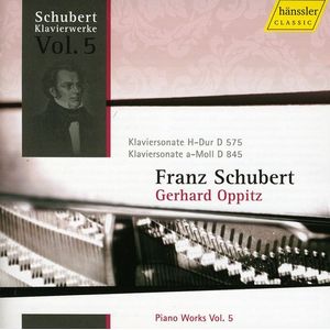 Schubert 5: Piano Works Cd - Gerhard / Schubert Oppitz