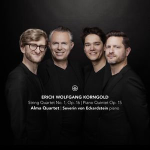 String Quartet No. 1 Op. 16 Piano Quintet Op. 15 Cd - Korngold / Eckardstein / Alma Quartet