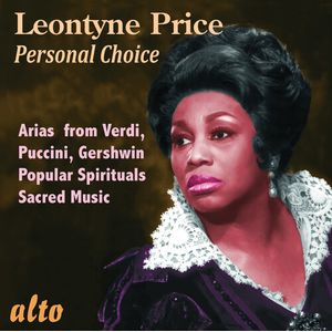 Leontyne Price: Personal Choice Cd - Leontyne Price