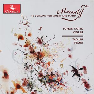 16 Sonatas For Violin & Piano Cd - Mozart / Cotik / Lin