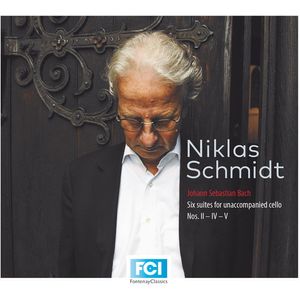 Six Suites For Unaccompanied Cello 2 4 & 5 Cd - J.S. / Schmidt Bach