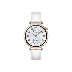 Huawei Watch Gt 5 Y Correa De Piel En Blanco