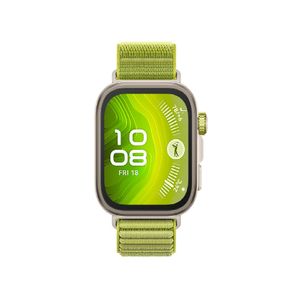 Huawei Watch Fit 4 Pro De Aluminio En Verde Y Correa De Nylon En Verde