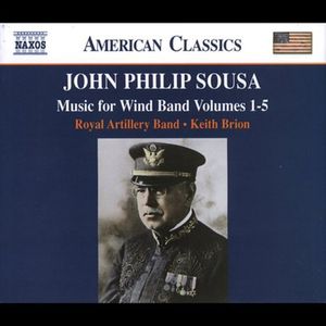 Music For Wind Band 1-5 Cd - George Philip Sousa