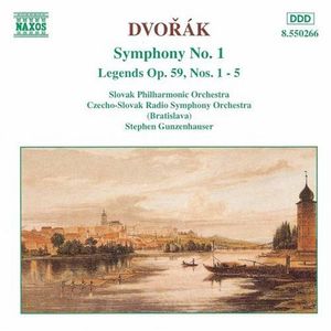 Symphony 1 / Legends 1-5 Cd - Dvorak / Gunzenhauser / Slovak Philharmonic