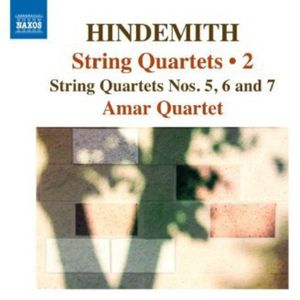 String Quartets Nos 5 & 6 & 7 Cd - Hindemith / Amar Quartet