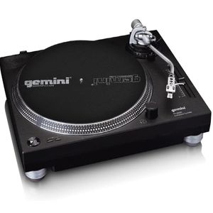 Tornamesa De Accionamiento Directo Tt-5000 Con Usb En Negro