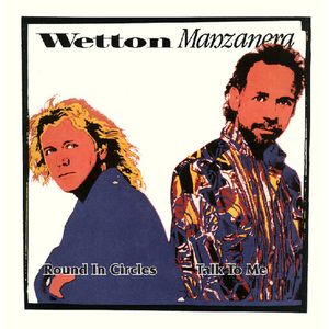 Round In Circles / Talk To Me (Blue Opaque) Vinil - Wetton Manzanera