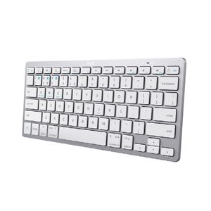 Teclado Basics Bluetooth Espanol En Blanco