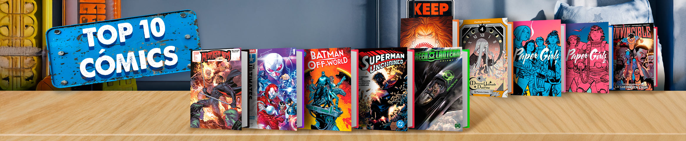 Top 10 Cómics