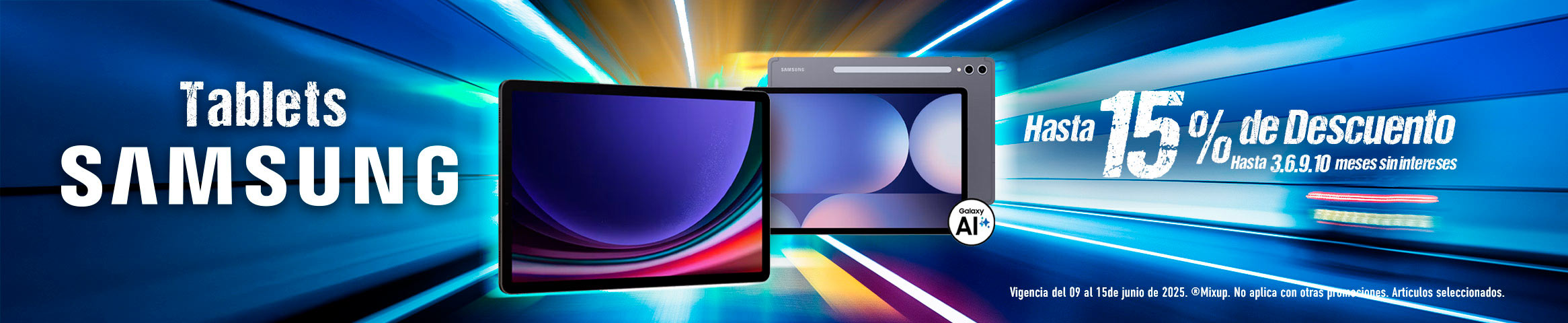 Promoción Samsung Tablets