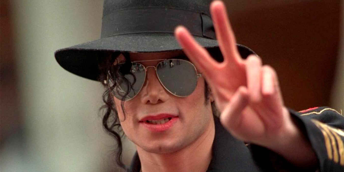 michael jackson saludando