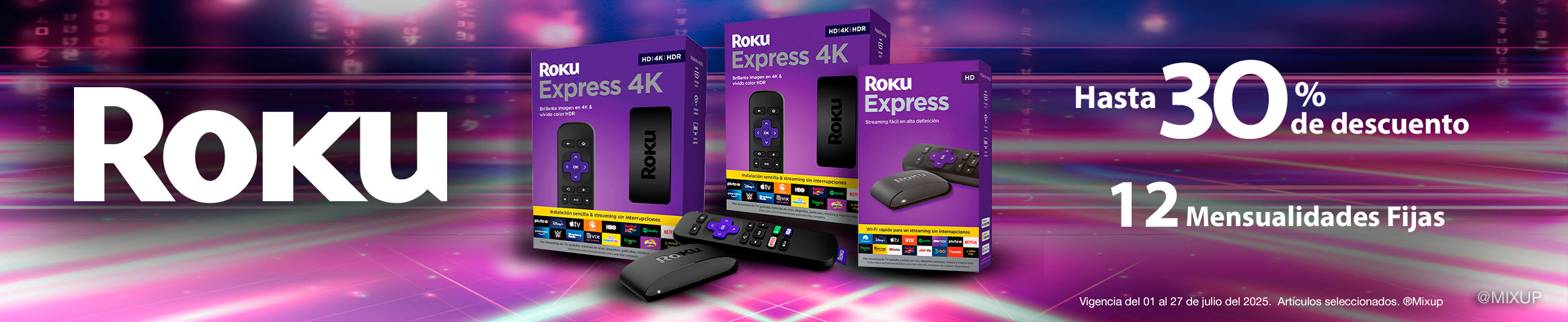 Promoción Roku