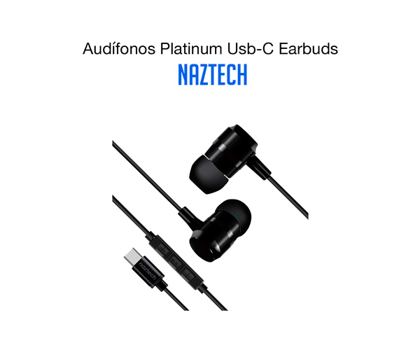 Audífonos Platinum Usb-C Earbuds