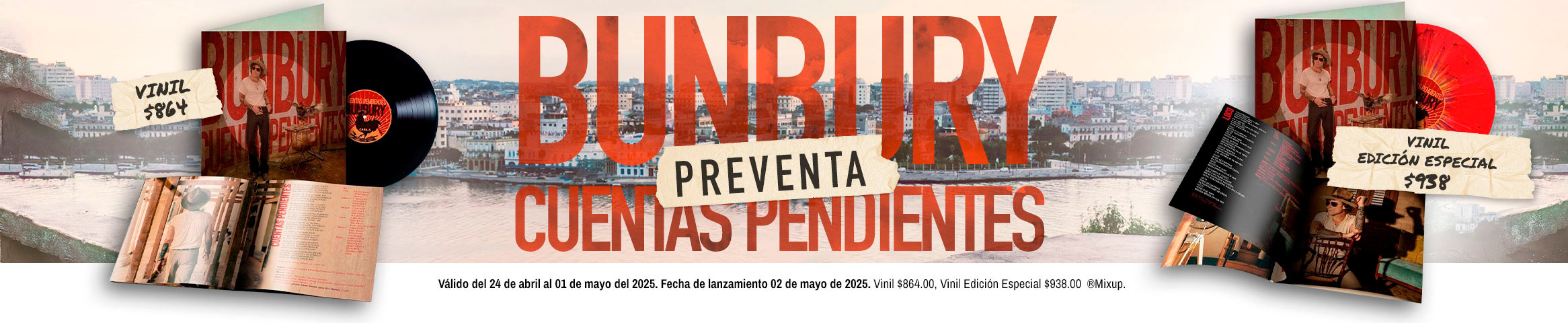 Preventa Cuentas Pendientes Viniles