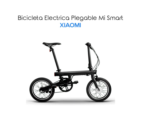 Bicicleta Eléctrica Plegable Mi Smart