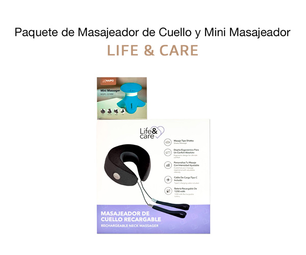 Paquete Masajeado de Cuello